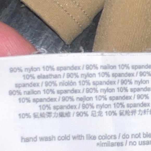 Capezio Girls Long Sleeve Full Length Unitard Beige Costume Dance Ballet Small - Picture 4 of 5